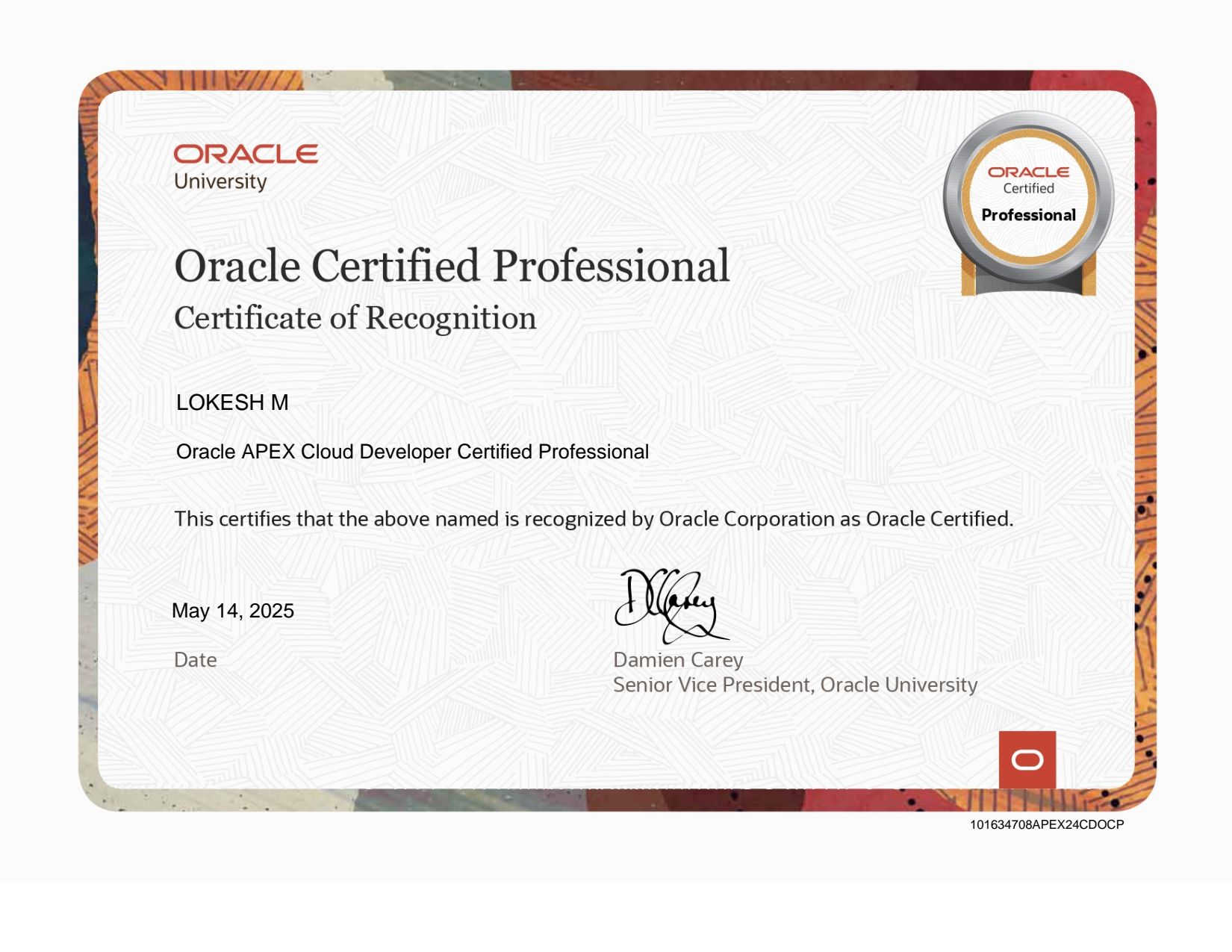 Oracle Certification